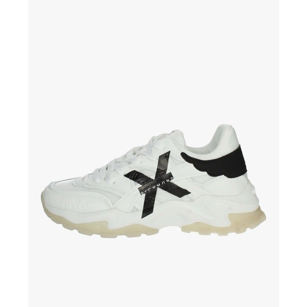 JOHN RICHMOND Women’s  Sneakers Size 8.5 Uomo Bianco 20025/CP Sneakers
